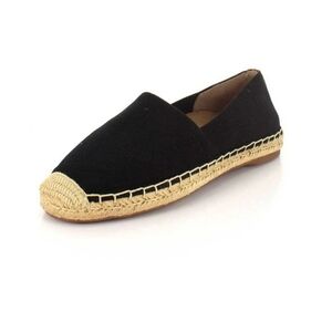 Vionic Valerie Black Espadrille Flats Slip Ons Sz 9